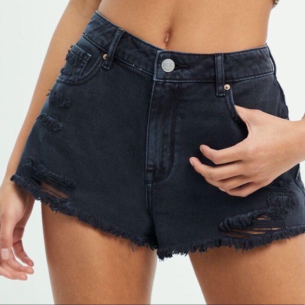 pacsun denim shorts